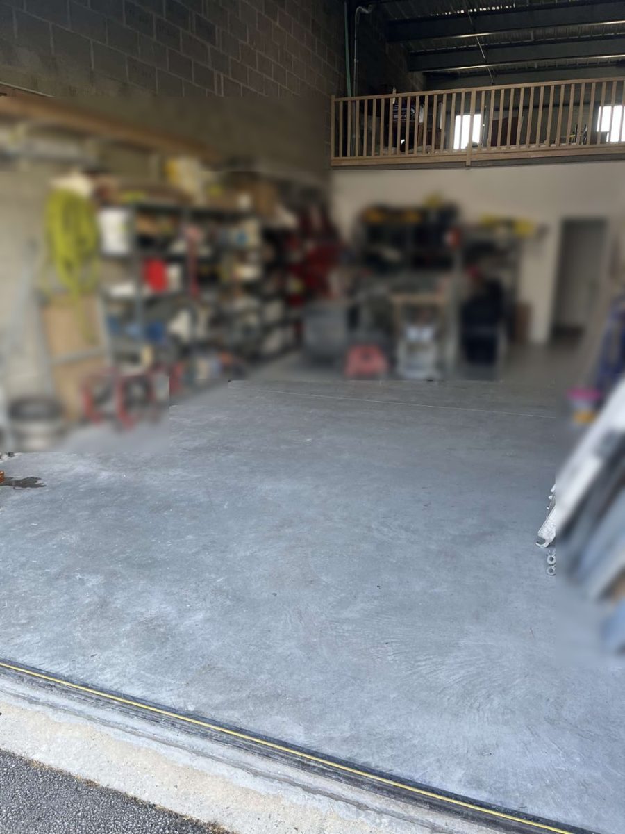 Après — Local professionnel vidé et nettoyé, à Guérande.