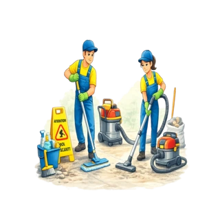 Nettoyage de fin de chantier à La Baule